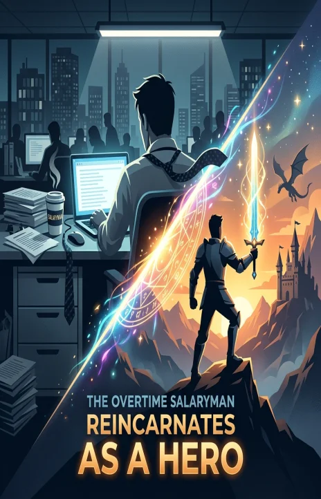 The Overtime Salaryman Reincarnates as a Hero EN Cover Image