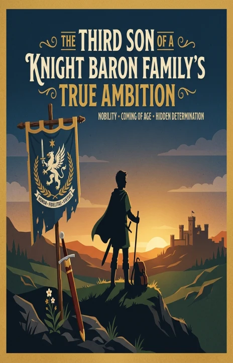 The Third Son of a Knight Baron Family’s True Ambition EN Cover Image